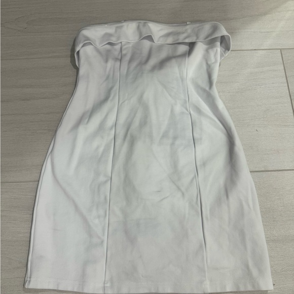 Beginning Boutique Strapless White Dress - Picture 1 of 5